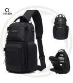 OZUKO 9805 Chest Sling Bag – Waterproof Oxford, Anti-Theft, Lightweight Crossbody - Image 44