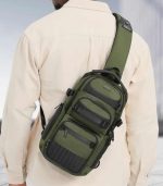 OZUKO 9807 Sling Chest Bag – Waterproof, Thermal Pouch, Anti-Theft Pocket - Image 56