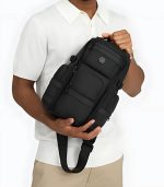 OZUKO 9808 Messenger Chest Sling Bag – Water-Resistant, Multi-Pocket Design - Image 32