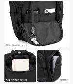 OZUKO 9809 Lightweight Outdoor Sling Bag – Stylish & Wear-Resistant Chest Shoulder Bag for Daily and Travel Use - Image 17