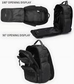 OZUKO 9812 Crossbody Sling Chest Bag – Anti-Theft Lock, Breathable Back Panel - Image 43
