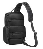 OZUKO 9812 Crossbody Sling Chest Bag – Anti-Theft Lock, Breathable Back Panel - Image 26