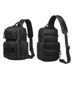 OZUKO 9812 Crossbody Sling Chest Bag – Anti-Theft Lock, Breathable Back Panel - Image 32