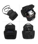 OZUKO 9817 Water-Resistant Thigh Bag for Men - Motorcycle Leg Pack, Tactical Style, Tear Resistant Nylon - Image 3