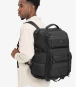 OZUKO 9820L Unisex Travel Bag with Wheels, 14-Inch Laptop Trolley Backpack with Swivel Casters, TSA-Approved Lock & Retractable Handle, 48×25×34 cm - Image 26