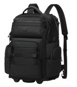 OZUKO 9820L Unisex Travel Bag with Wheels, 14-Inch Laptop Trolley Backpack with Swivel Casters, TSA-Approved Lock & Retractable Handle, 48×25×34 cm - Image 20