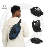 OZUKO 9825 Mini Sling Bag – Water-Resistant Chest Bag with Rotating Compression for Travel & Daily Use - Image 20