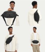 OZUKO 9825 Mini Sling Bag – Water-Resistant Chest Bag with Rotating Compression for Travel & Daily Use - Image 19