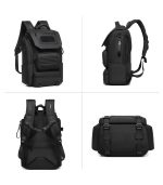 OZUKO 9840 Tactical Backpack with 28L Capacity and Anti-Theft Pocket for Photography, Travel, and Daily Commute - Image 12