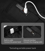 OZUKO 9842L Travel Laptop Backpack – USB Port, Water-Resistant - Image 55
