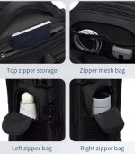 OZUKO 9842L Travel Laptop Backpack – USB Port, Water-Resistant - Image 70