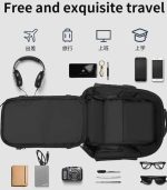 OZUKO 9842L Travel Laptop Backpack – USB Port, Water-Resistant - Image 68