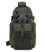 OZUKO 9844 Tactical Anti-Theft Shoulder Bag for Men – Durable Waterproof Oxford Fashion Bag for Outdoor Adventure & Daily Use - Image 4
