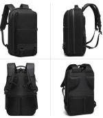 OZUKO 9851 Business Laptop Backpack – USB Port, Water-Resistant - Image 19