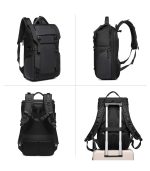 OZUKO 9866 Tactical Laptop Backpack with 30L Storage and Water-Repellent Design for Travel, Photography, and Outdoor Use - Image 13
