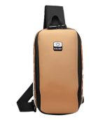 OZUKO 9281 Reflective Anti-Theft Sling Bag – Stylish Crossbody for Men with USB Charging - Image 34