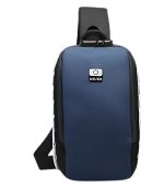OZUKO 9281 Reflective Anti-Theft Sling Bag – Stylish Crossbody for Men with USB Charging - Image 33