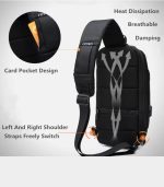 OZUKO 9339 Anti-Theft Chest Bag – Waterproof Sling Bag for Riding and Travel - Image 18