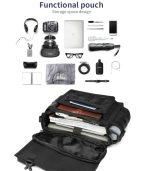 OZUKO 9445 Formal Luxury Crossbody Hand Bag – Multipurpose Tactical Messenger for Everyday Carry - Image 39