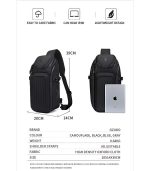 OZUKO 9729 Men’s Water-Resistant Crossbody Shoulder Bag – Lightweight Casual Purse for Work, School, College & Travel - Image 30