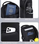 OZUKO 9729 Men’s Water-Resistant Crossbody Shoulder Bag – Lightweight Casual Purse for Work, School, College & Travel - Image 28