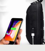 OZUKO 9223 Anti-Theft Sling Bag – Compact, Reflective & USB-Enabled for Everyday Carry - Image 16