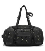 OZUKO 9834 Waterproof Tactical Sneaker Travel Backpack for Men, 46L Large Capacity Duffel Weekender Bag with Ventilated Shoe Compartment - Image 2