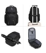 OZUKO 9891 Durable Waterproof Anti-Theft Tactical Backpack, 25L Large Capacity Multi-functional Tactical Backpack for Work and Travel - Image 7