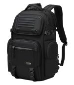 OZUKO 9891 Durable Waterproof Anti-Theft Tactical Backpack, 25L Large Capacity Multi-functional Tactical Backpack for Work and Travel