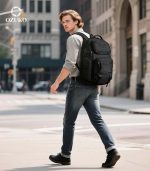 OZUKO 9891 Durable Waterproof Anti-Theft Tactical Backpack, 25L Large Capacity Multi-functional Tactical Backpack for Work and Travel - Image 12