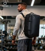 OZUKO 9903 Large Capacity Duffel Bag & Backpack, Multi-Purpose Weekender Travel Bag For Men - Image 13