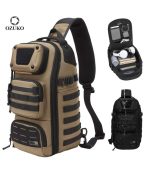 OZUKO 9912 Tactical Sling Bag for Men, Lightweight & Waterproof Chest Bag for Camping - Image 18