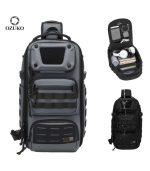 OZUKO 9912 Tactical Sling Bag for Men, Lightweight & Waterproof Chest Bag for Camping - Image 16