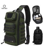 OZUKO 9912 Tactical Sling Bag for Men, Lightweight & Waterproof Chest Bag for Camping - Image 15