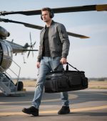 Ozuko 9904 Tactical Multi-Pocket Duffel 2-in-1 Travel Gym Bag 52L, Large Capacity Waterproof Weekender Backpack for Men - Image 5